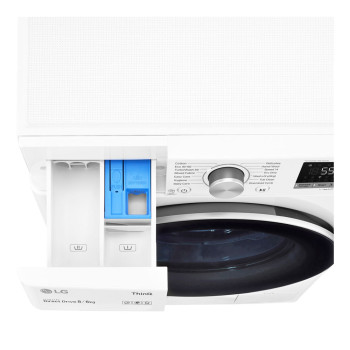 LG V6 FWV686WTE TurboWash™ 8kg / 6kg Washer Dryer image 6