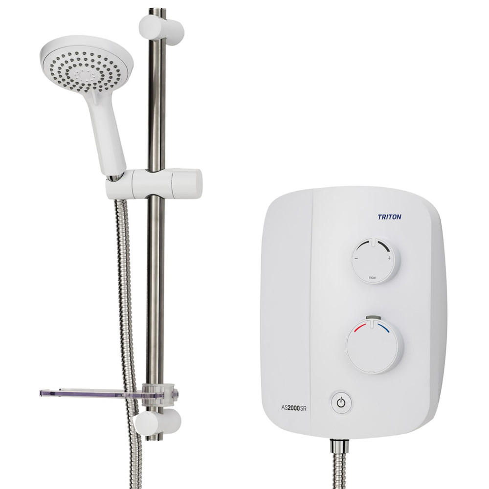 Quiet Mark Triton Showers AS2000SR Thermostatic Power Shower