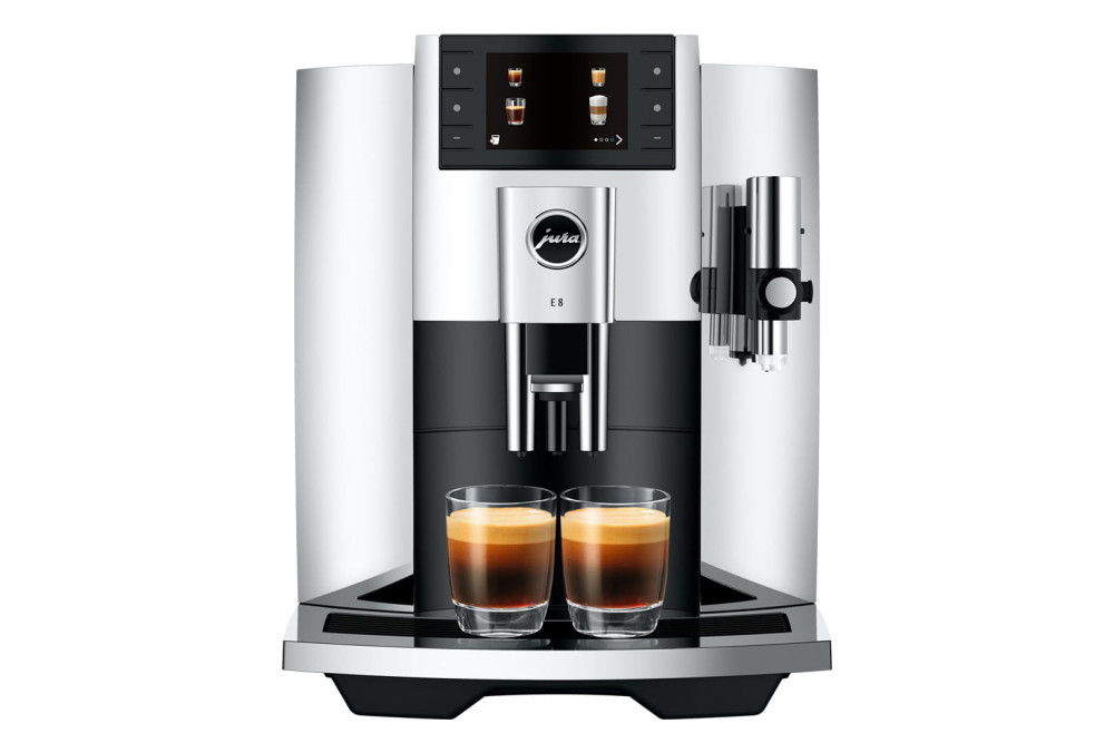 Jura E8 Coffee Machine - Chrome featured image