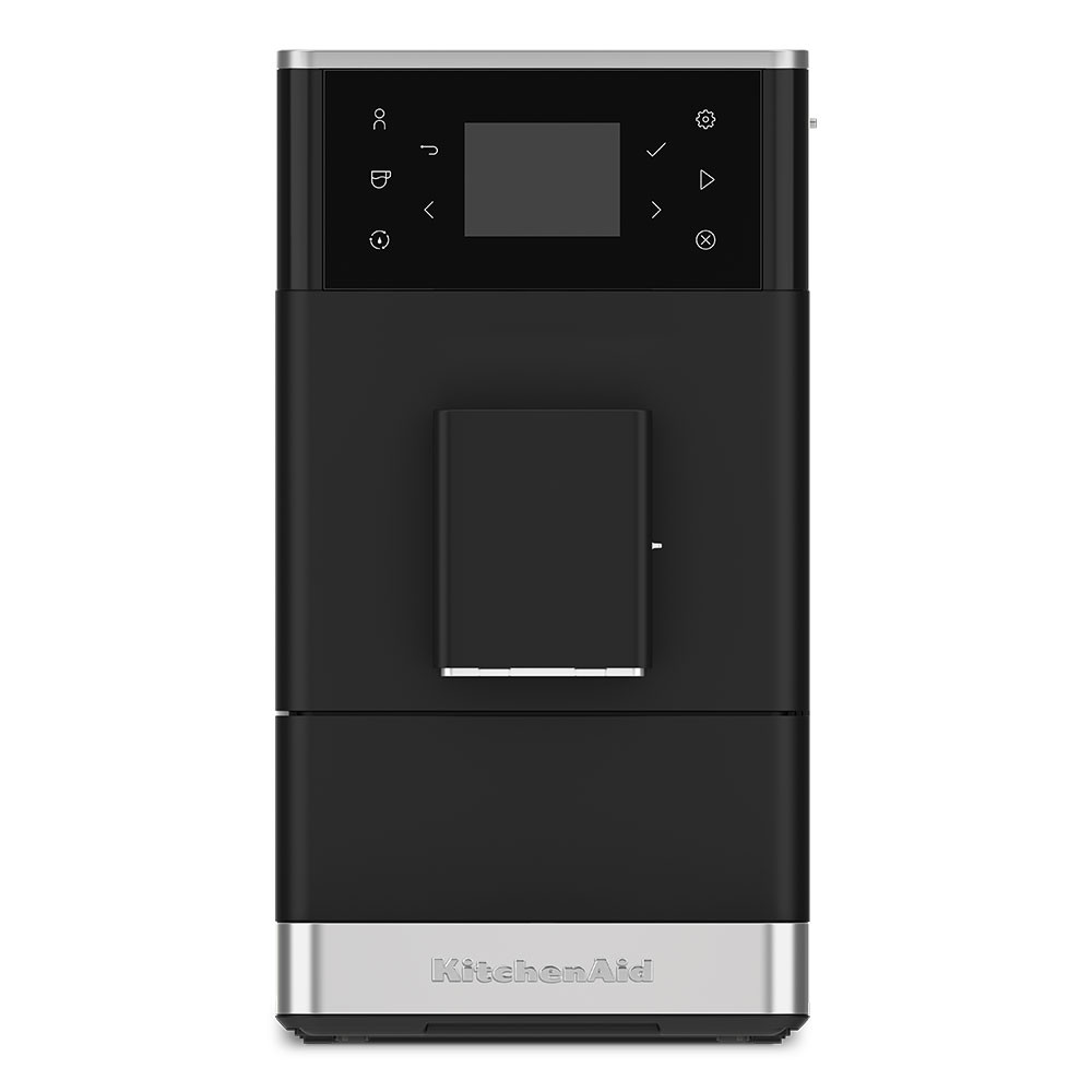 KitchenAid Fully Automatic Matte Black Espresso Machine KF3 with Iced Coffee featured image