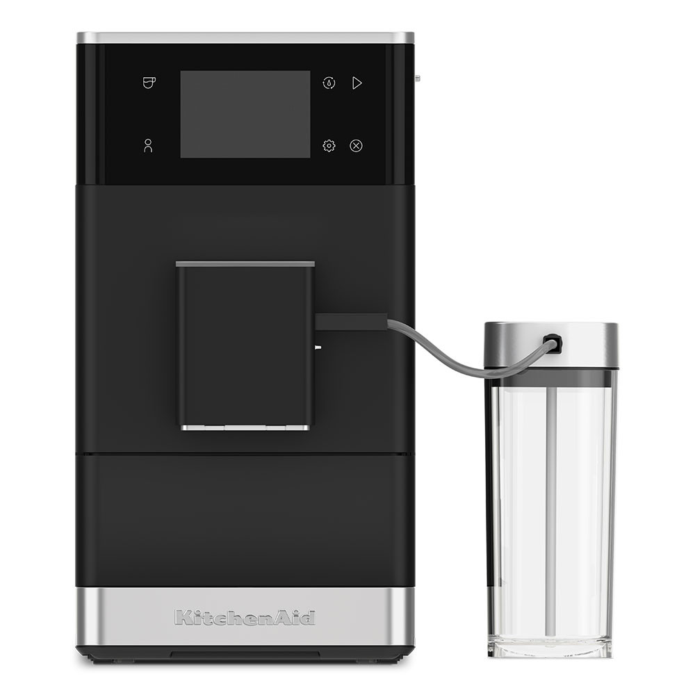 KitchenAid Fully Automatic Matte Black Espresso Machine KF4 with Iced Coffee featured image
