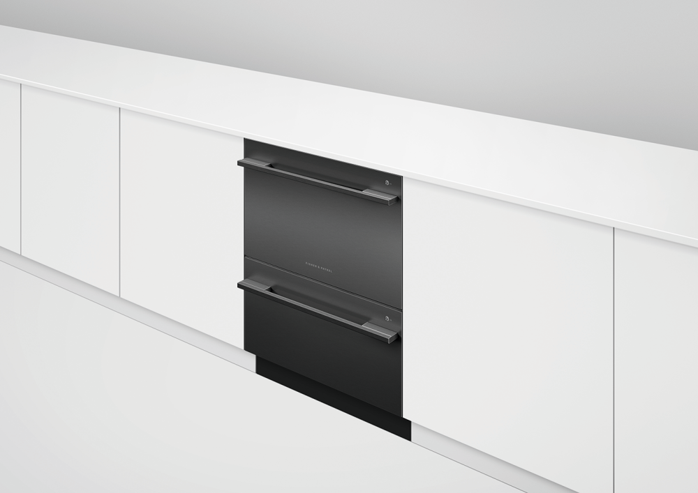 Quiet Mark Fisher & Paykel DD60DDFHB9 Double DishDrawer™ Dishwasher