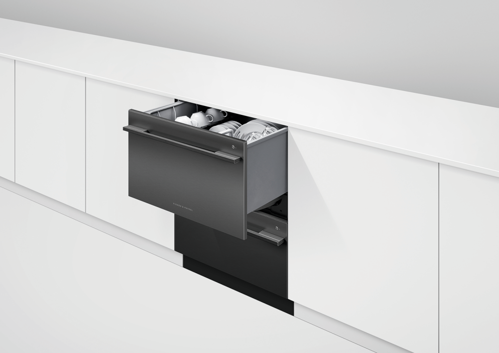 Quiet Mark Fisher & Paykel DD60DDFHB9 Double DishDrawer™ Dishwasher
