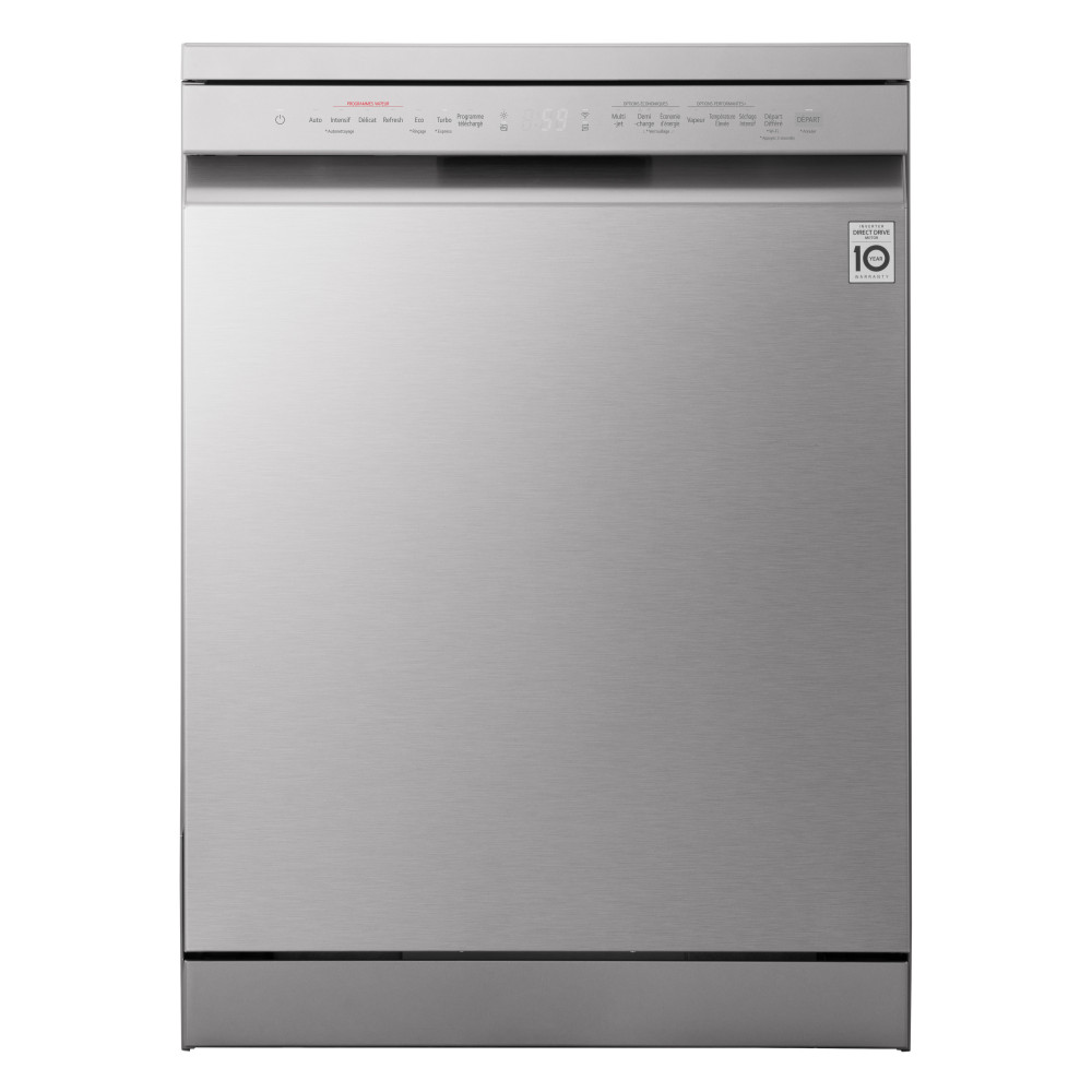 LG TrueSteam™ QuadWash™ DF243FVS Freestanding Dishwasher featured image