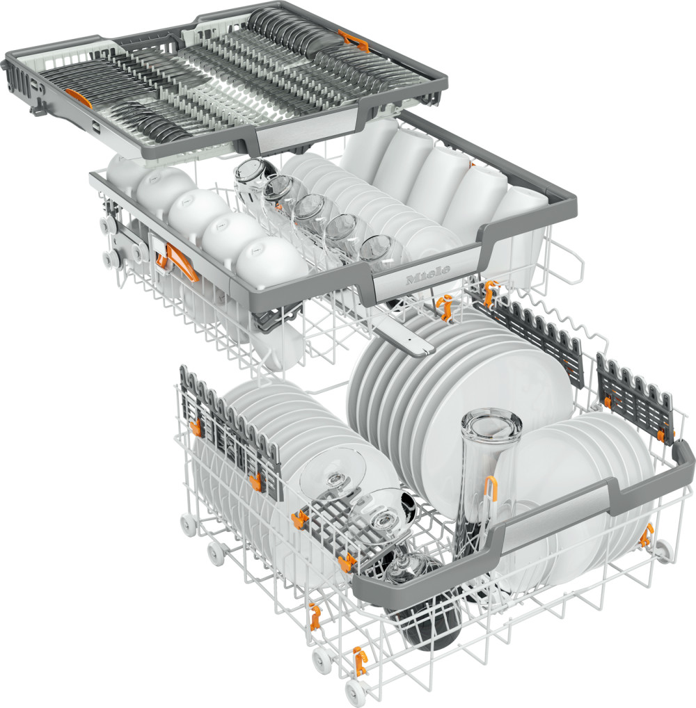 Quiet Mark Miele G 7970 SCVi AutoDos K2O Fully Integrated Dishwasher