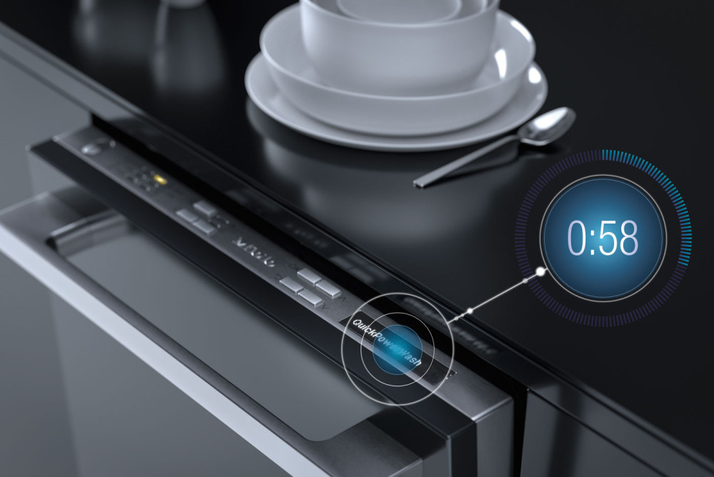 Quiet Mark Miele G7465 SCVi XXL obsw Integrated Dishwasher