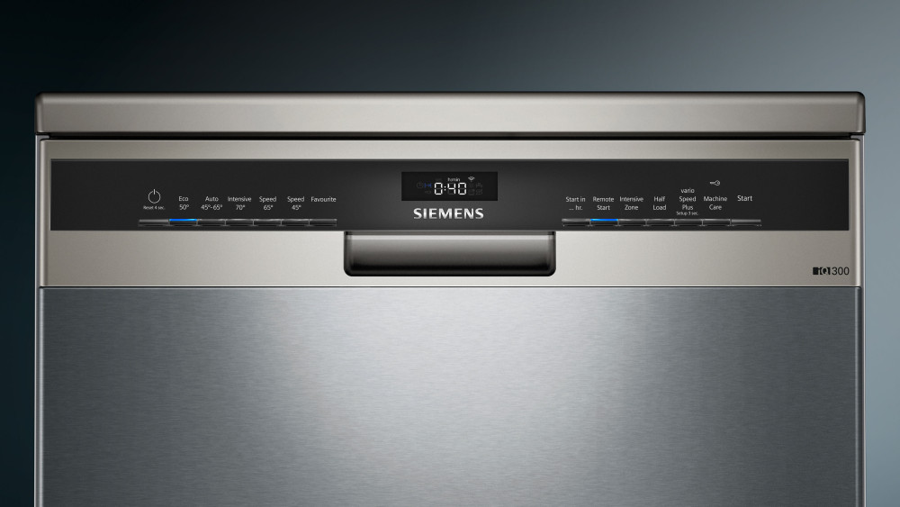 Quiet Mark Siemens SN23HI60AG iQ300 Freestanding Dishwasher