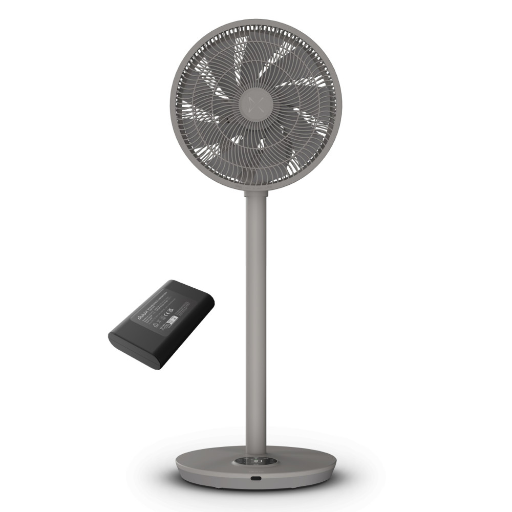 Duux Whisper Flex 2 Gray + Battery Pack DXCF87 Fan featured image