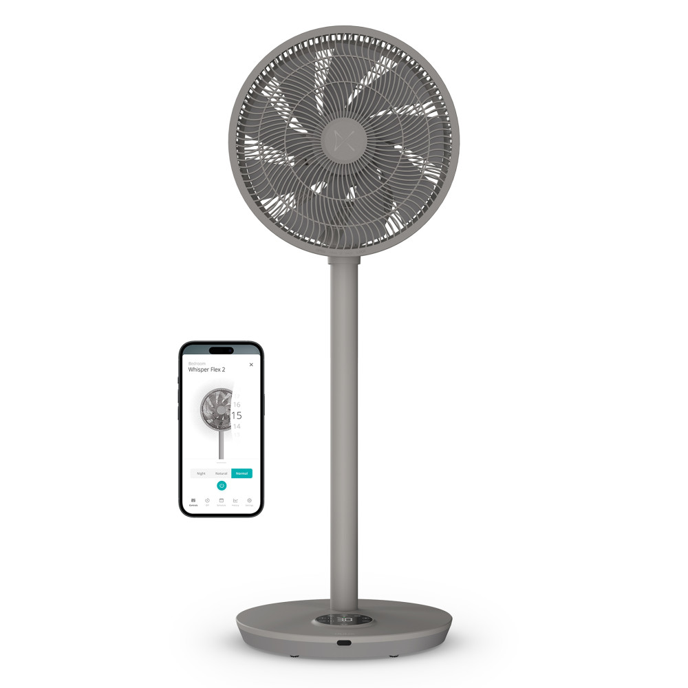 Duux Whisper Flex 2 Smart Gray DXCF74 Fan featured image