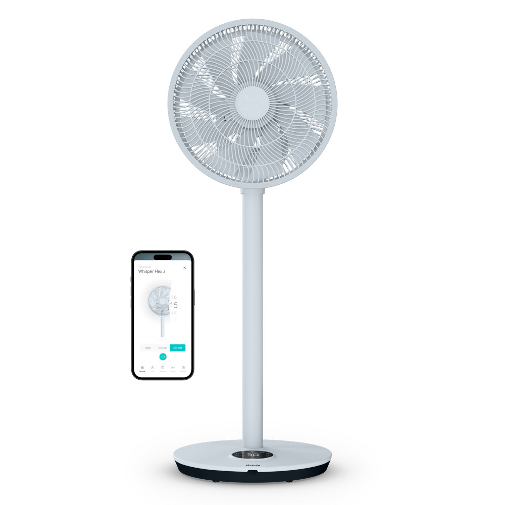 Duux Whisper Flex 2 Smart Ice Blue DXCF105 Fan featured image