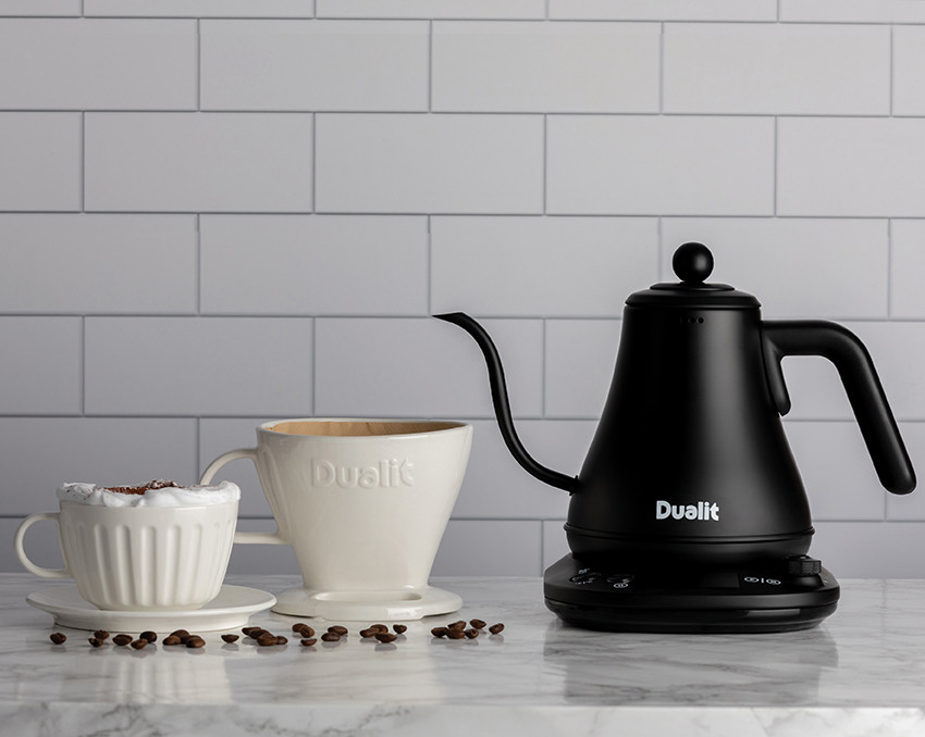 Quiet Mark Dualit Pour Over Kettle