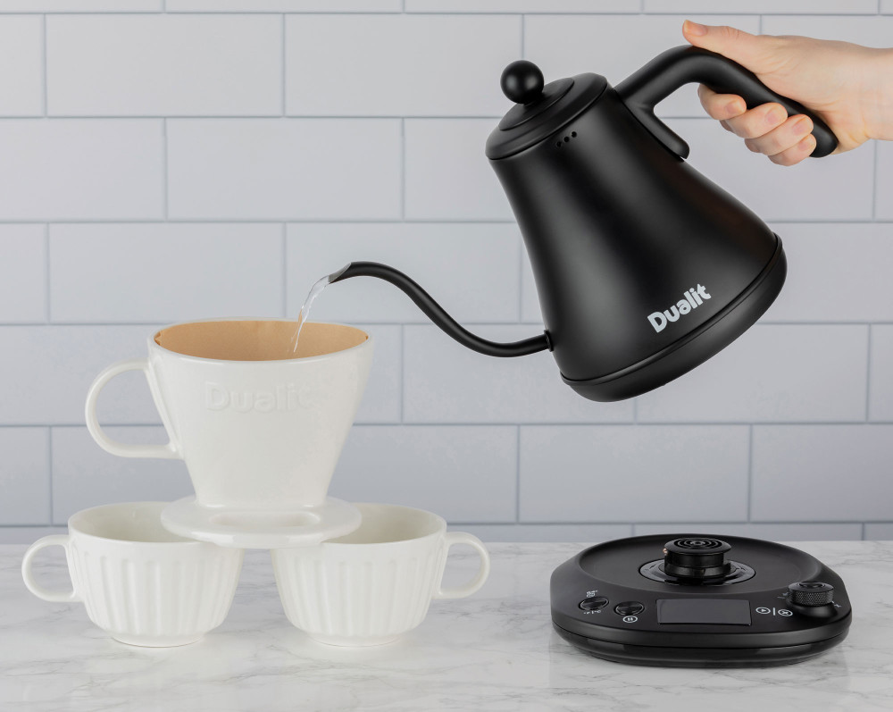 Quiet Mark Dualit Pour Over Kettle
