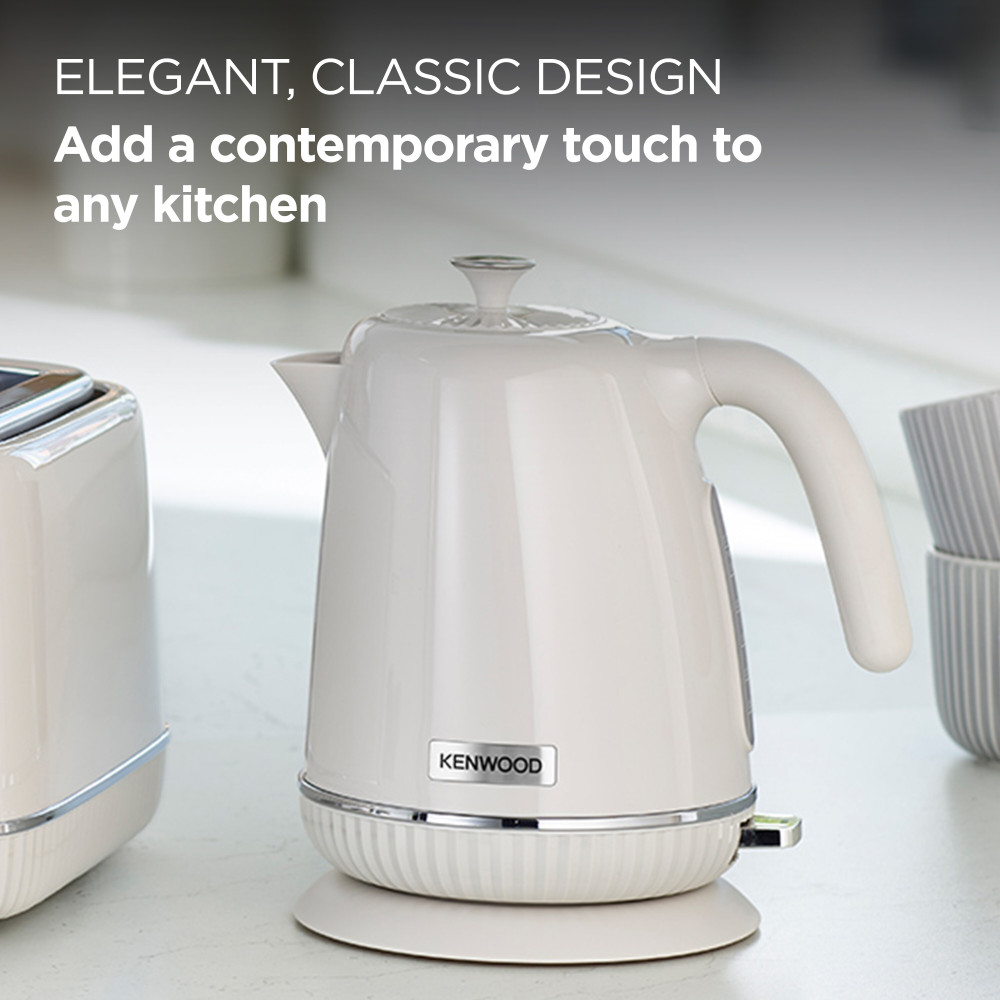 Quiet Mark Kenwood Elegancy Clotted Cream ZJP11.A0CR Kettle