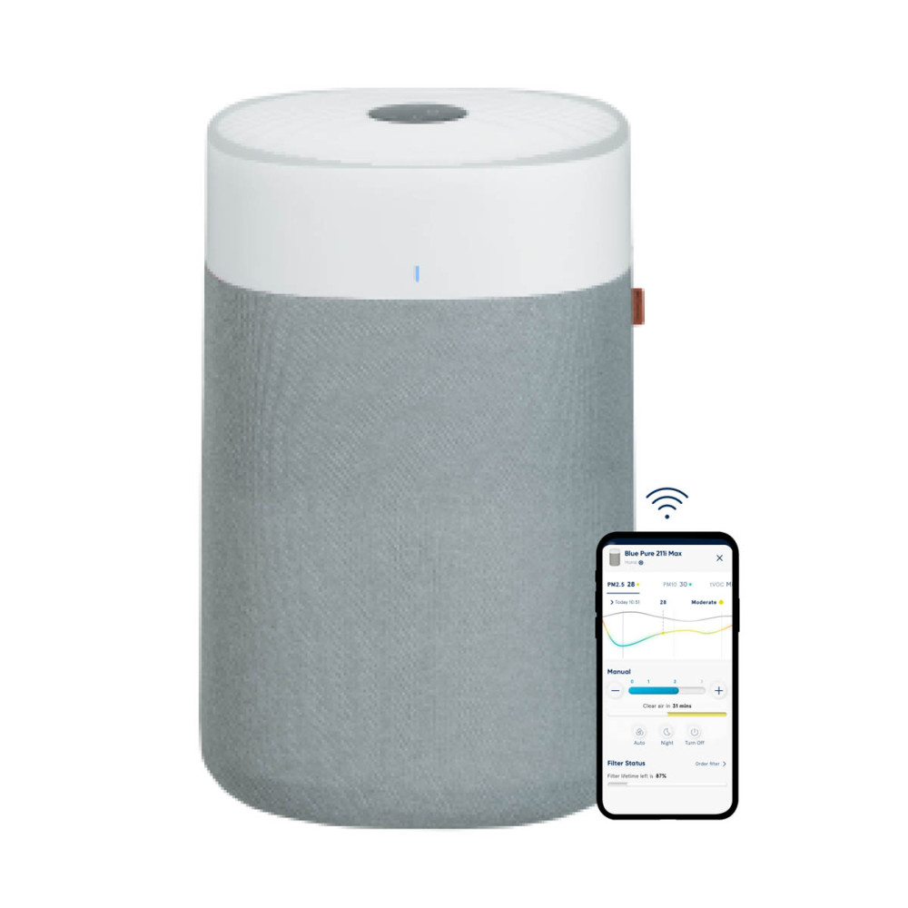 Quiet Mark Blueair Blue Pure 211i Max Air Purifier