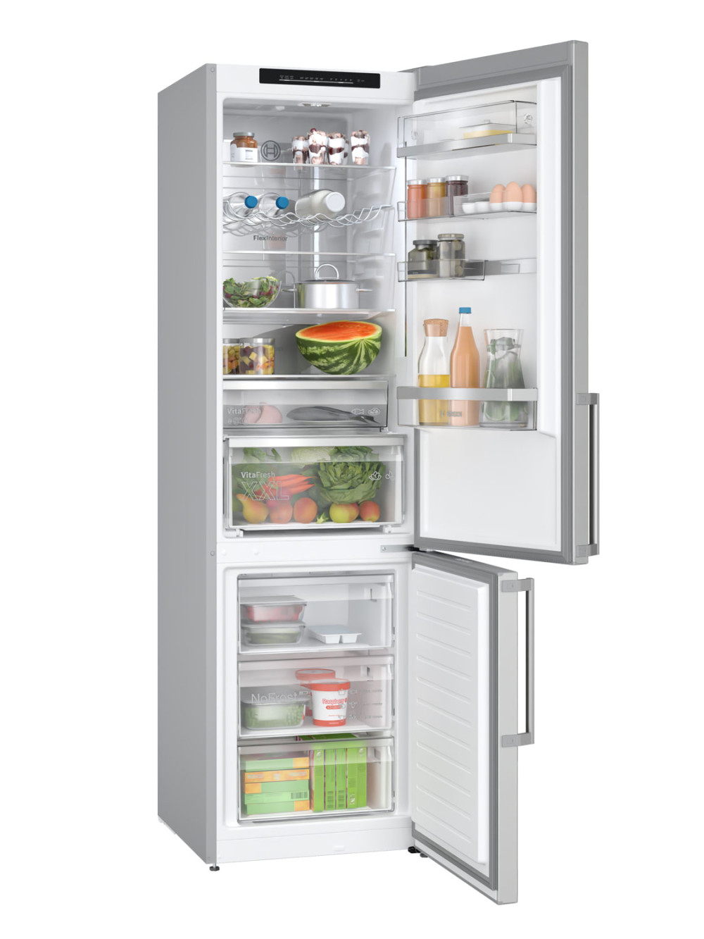Quiet Mark Bosch KGN39AIAT Series 6 Freestanding Fridge Freezer
