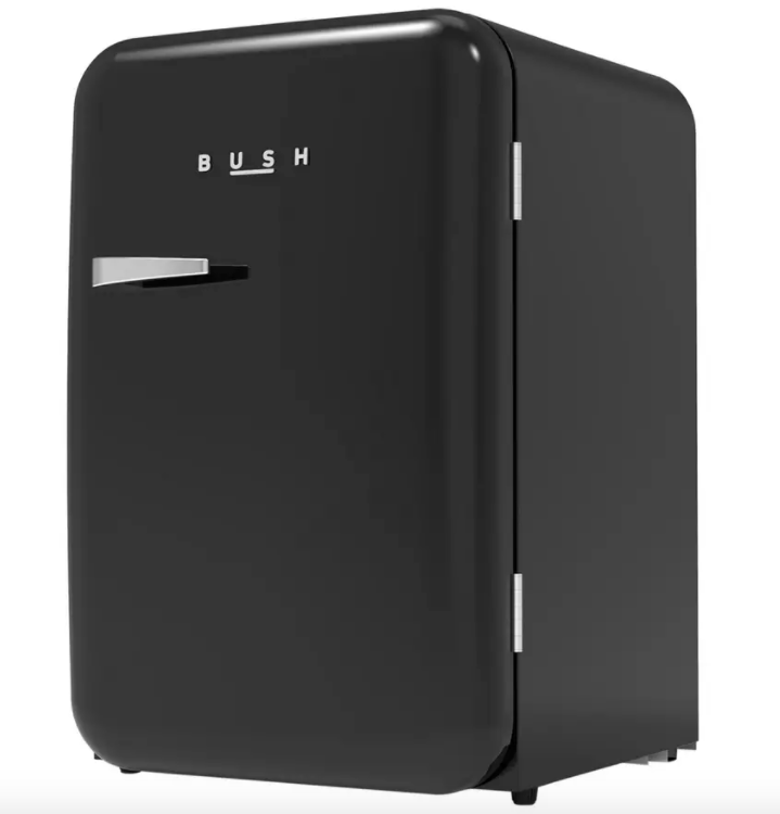 Quiet Mark Bush MUCFR55BLK Retro Under Counter Freezer