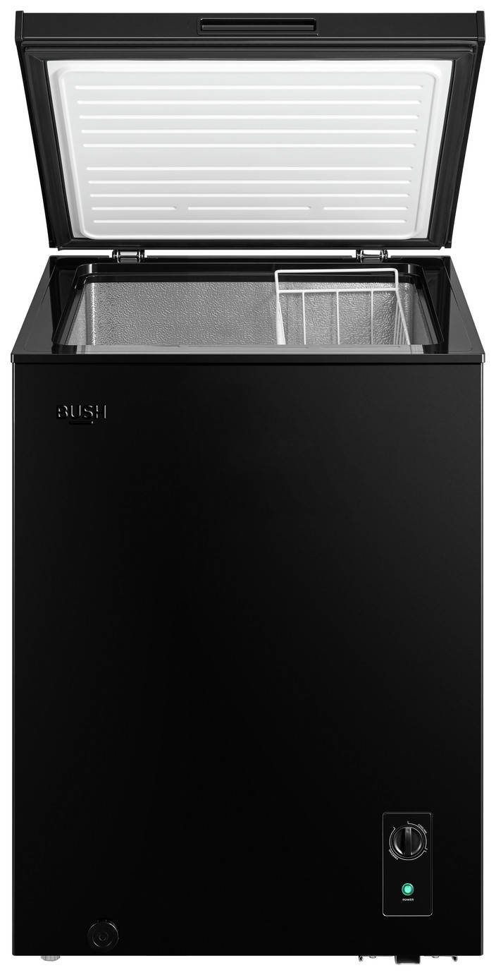 Quiet Mark Bush NECF99BL Black Chest Freezer