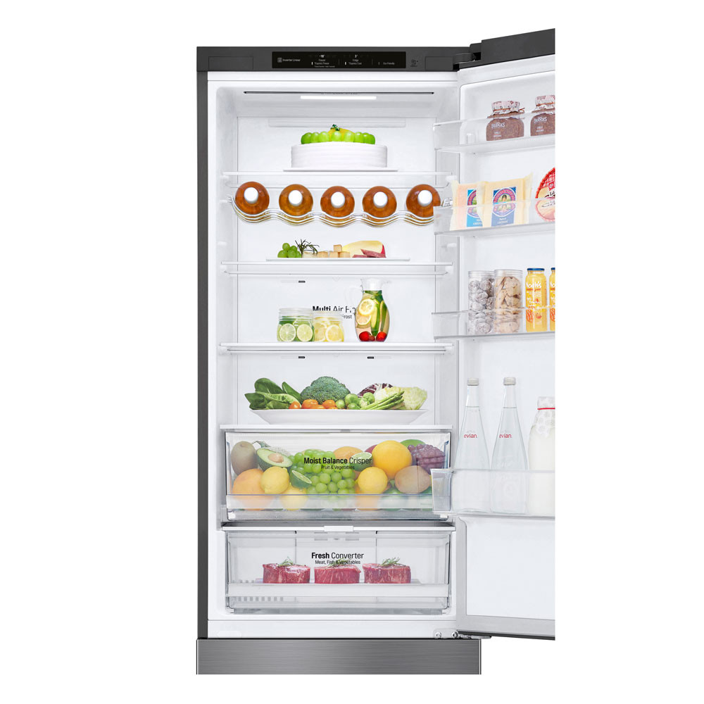 Quiet Mark LG NatureFRESH™ GBB62PZGCC Fridge Freezer