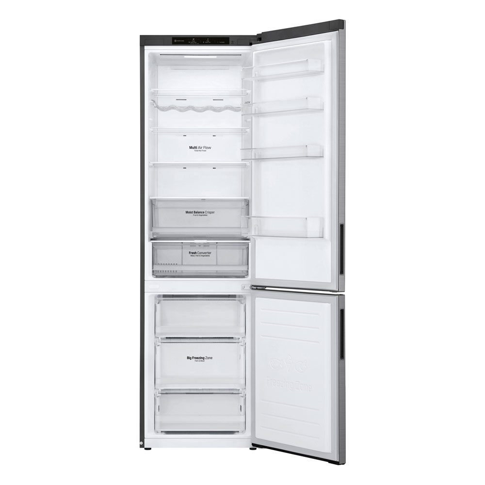 Quiet Mark LG NatureFRESH™ GBB62PZGCC Fridge Freezer
