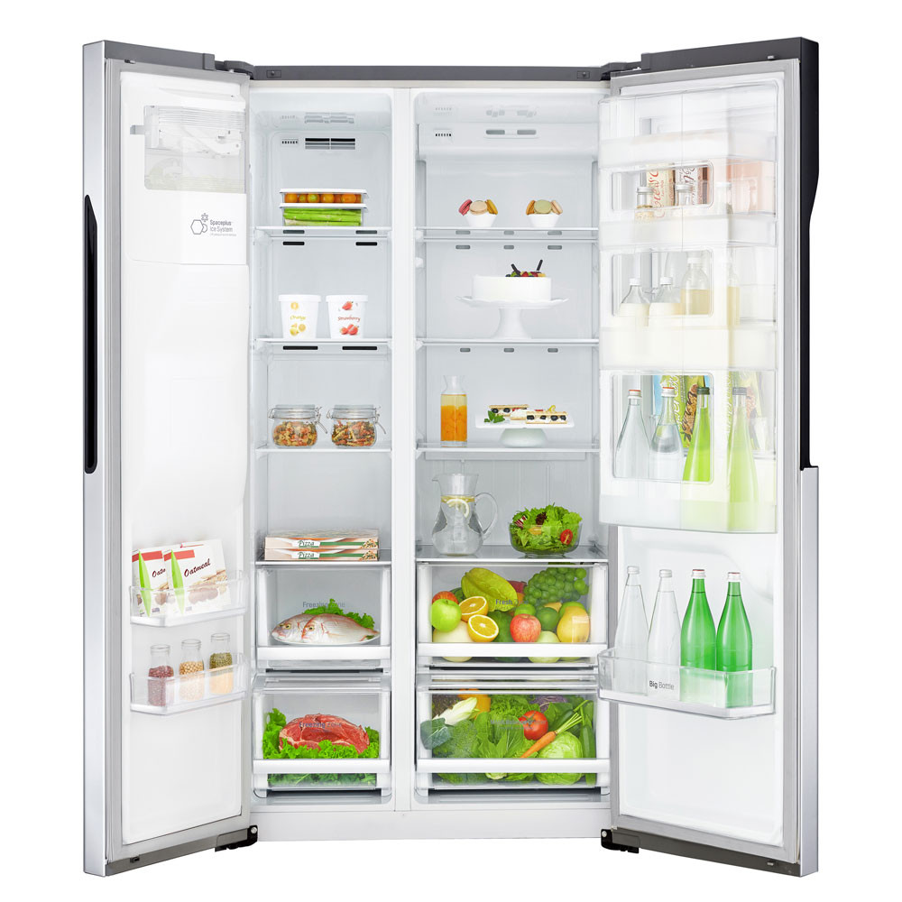 Quiet Mark LG DoorinDoor™ GSJ560PZXV AmericanStyle Fridge Freezer