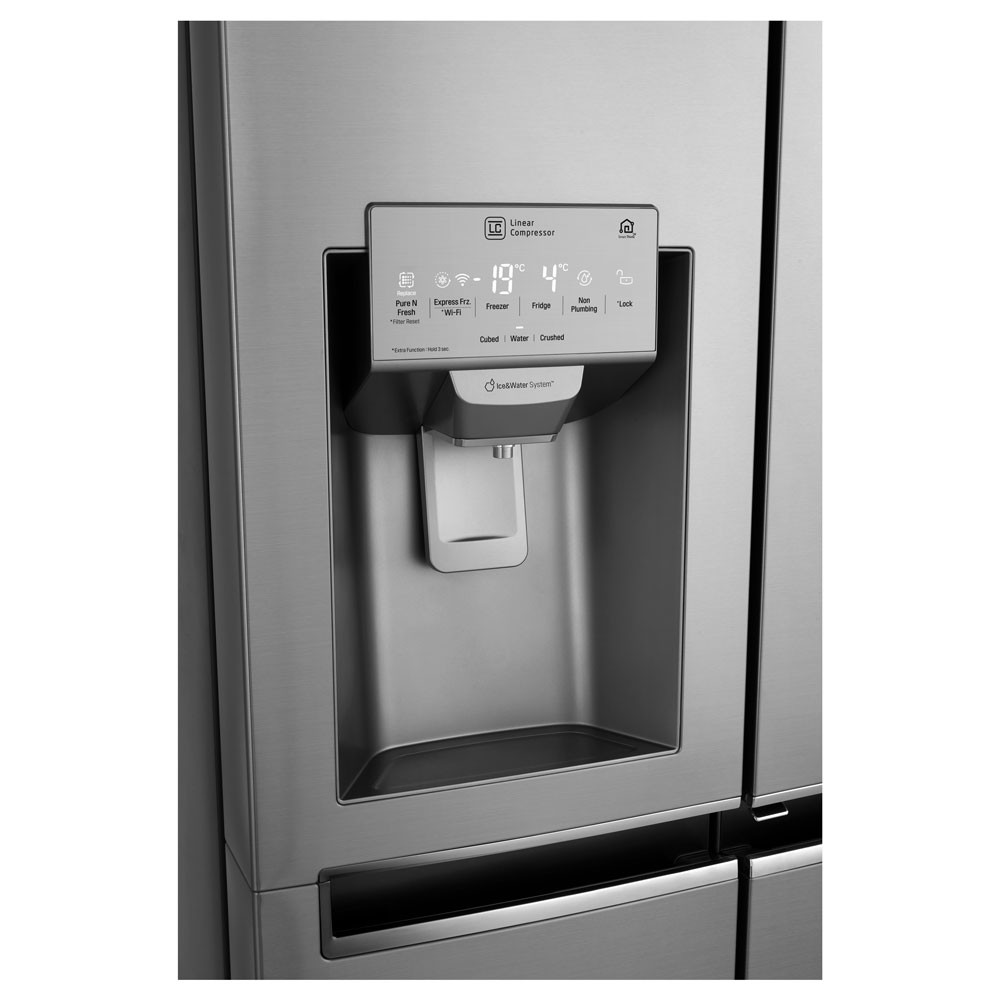 Quiet Mark LG DoorinDoor™ GSJ961PZVV AmericanStyle Fridge Freezer