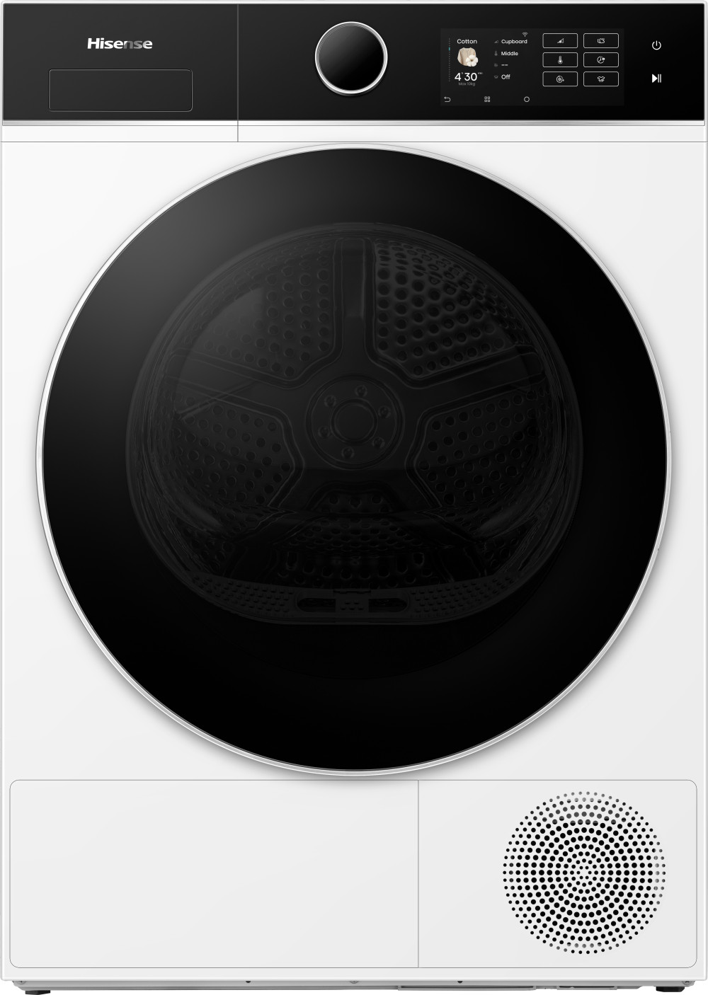 Hisense Power Steam 5i Series DH5I104BWAB White Heat Pump Tumble Dryer featured image