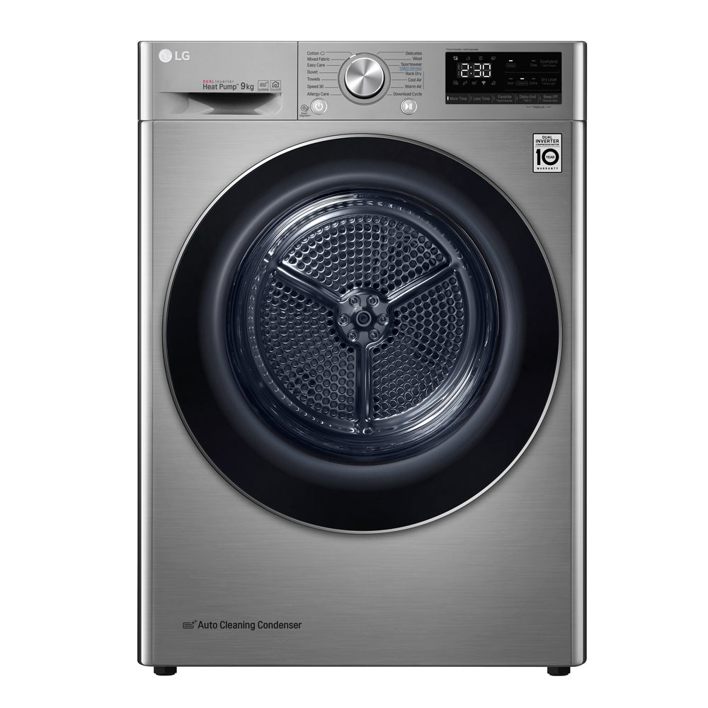 LG Eco Hybrid™ FDV909S 9Kg Heat Pump Tumble Dryer featured image