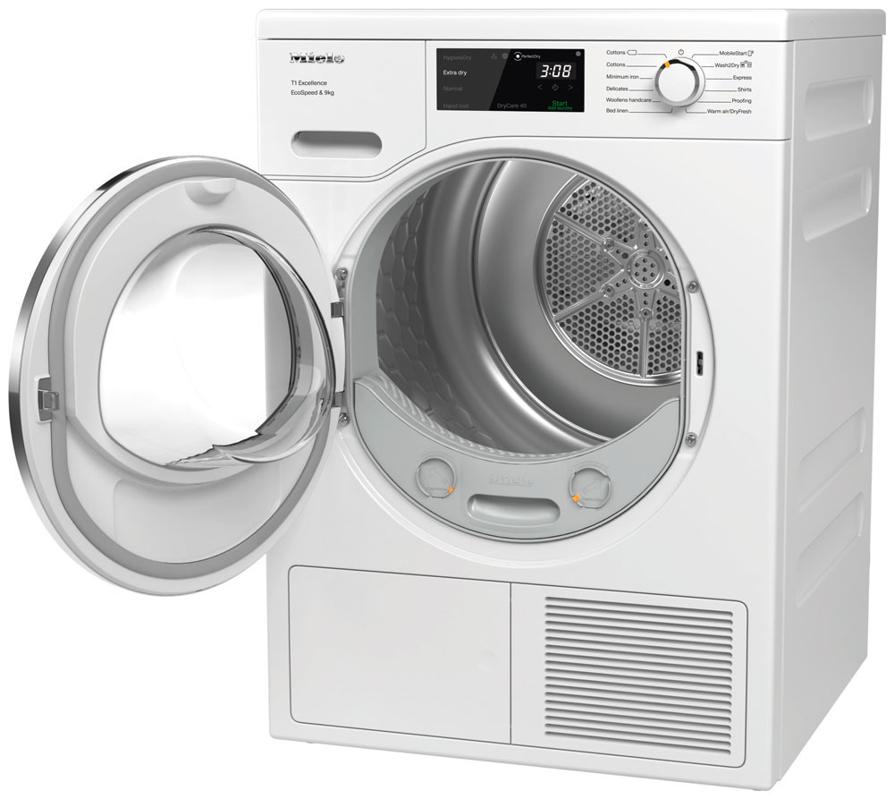 Miele TEH785 WP EcoSpeed 9kg Heat Pump Tumble Dryer featured image