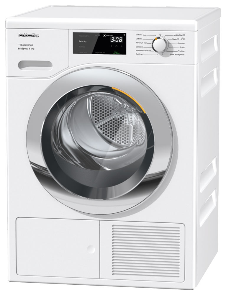 Miele TEL785 WP EcoSpeed&Steam 9kg Heat Pump Tumble Dryer featured image