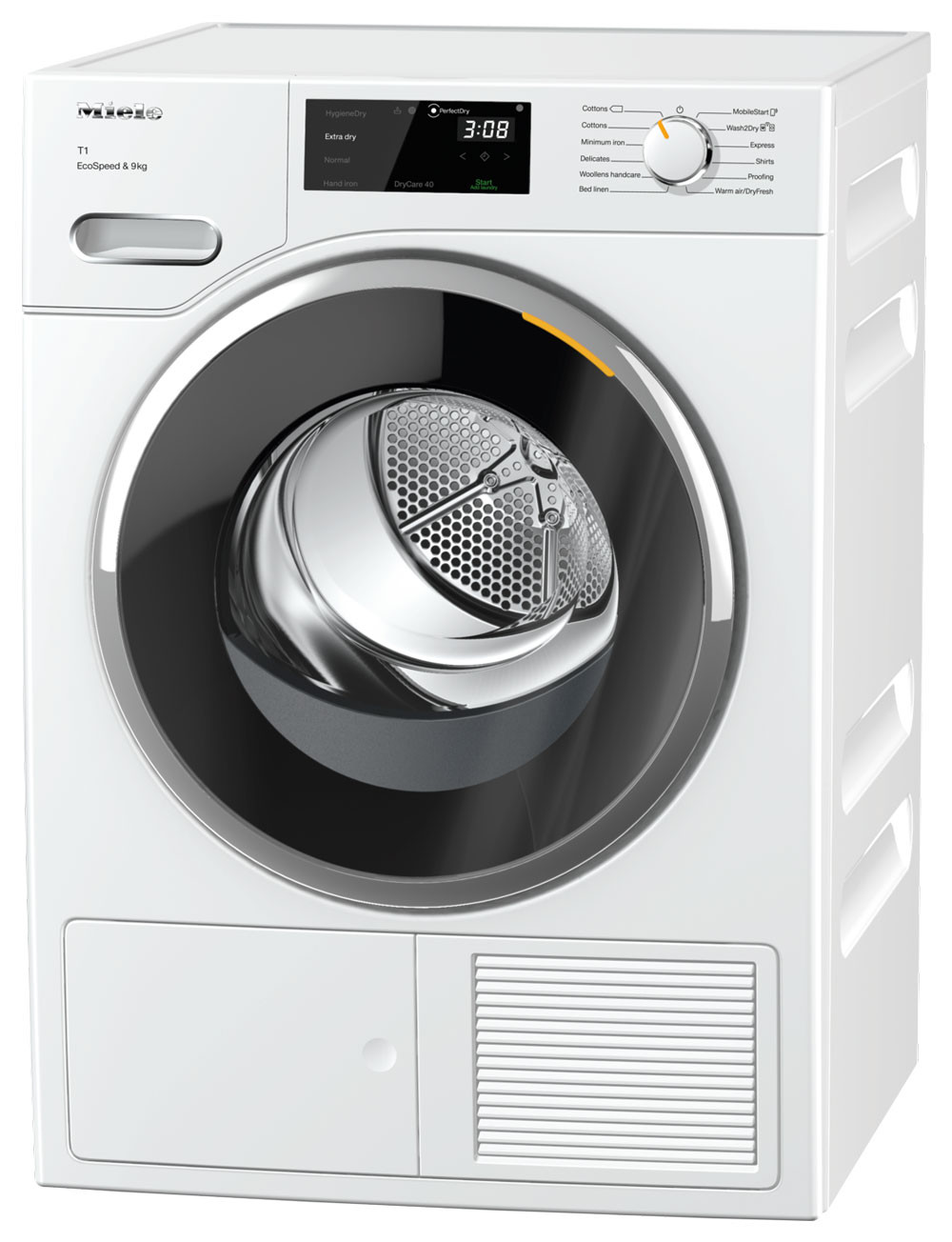 Miele TWL780 WP EcoSpeed&Steam 9kg Heat Pump Tumble Dryer featured image