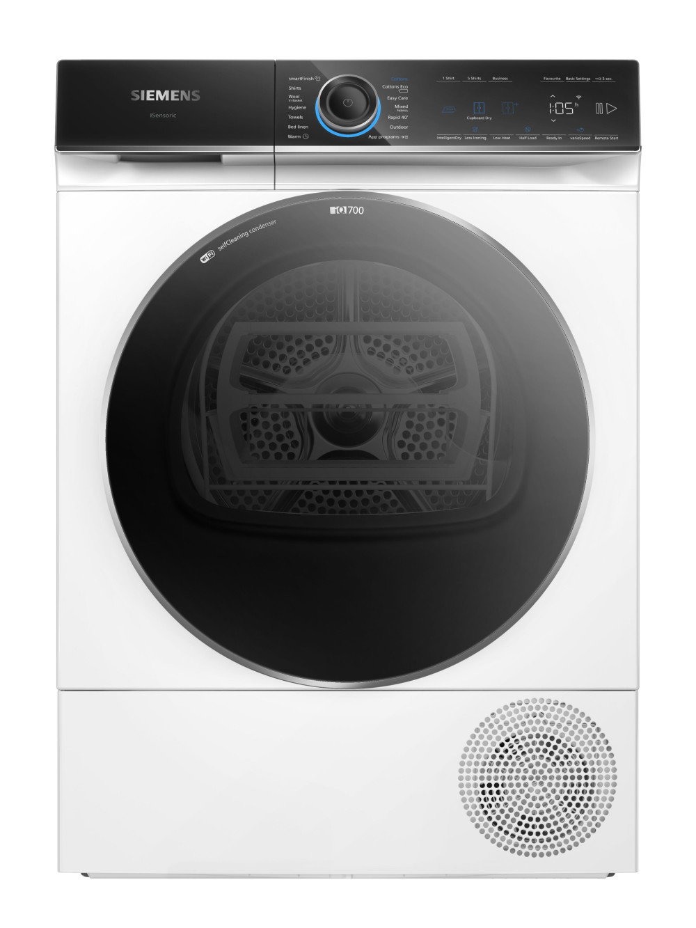 Siemens iQ700 WQ46B2C9GB Freestanding Tumble Dryer featured image