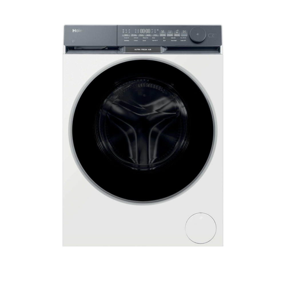 Haier X Series 9 HW100-B14387UUK Freestanding White Washing Machine featured image