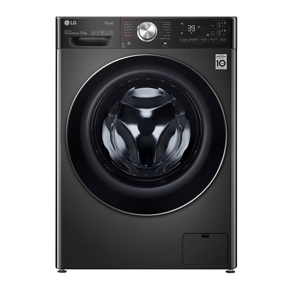 LG V11 F4V1112BTSA EZDispense™ 12kg Washing Machine featured image