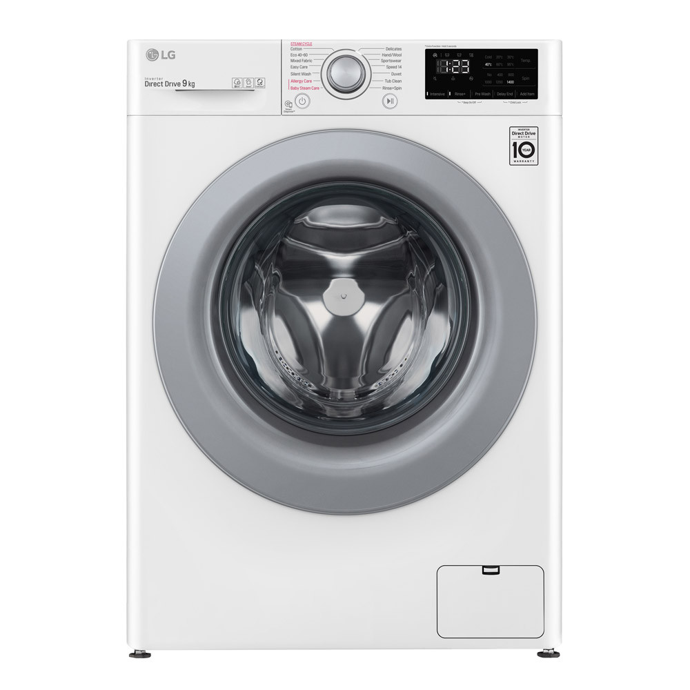 LG Steam™ F4V309WSE 9kg Washing Machine featured image