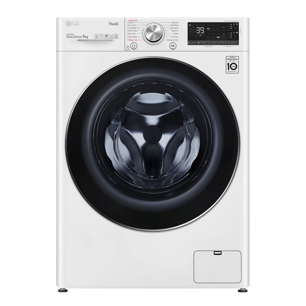 LG V9 F4V909WTSA EZDispense™ 9kg Washing Machine featured image
