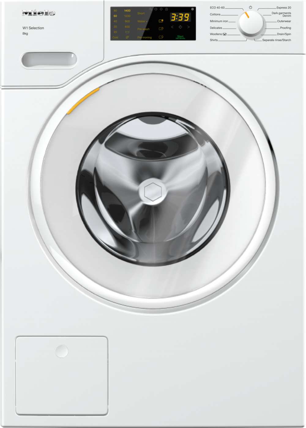 Miele WSD023WCS 8kg Freestanding Washing Machine featured image