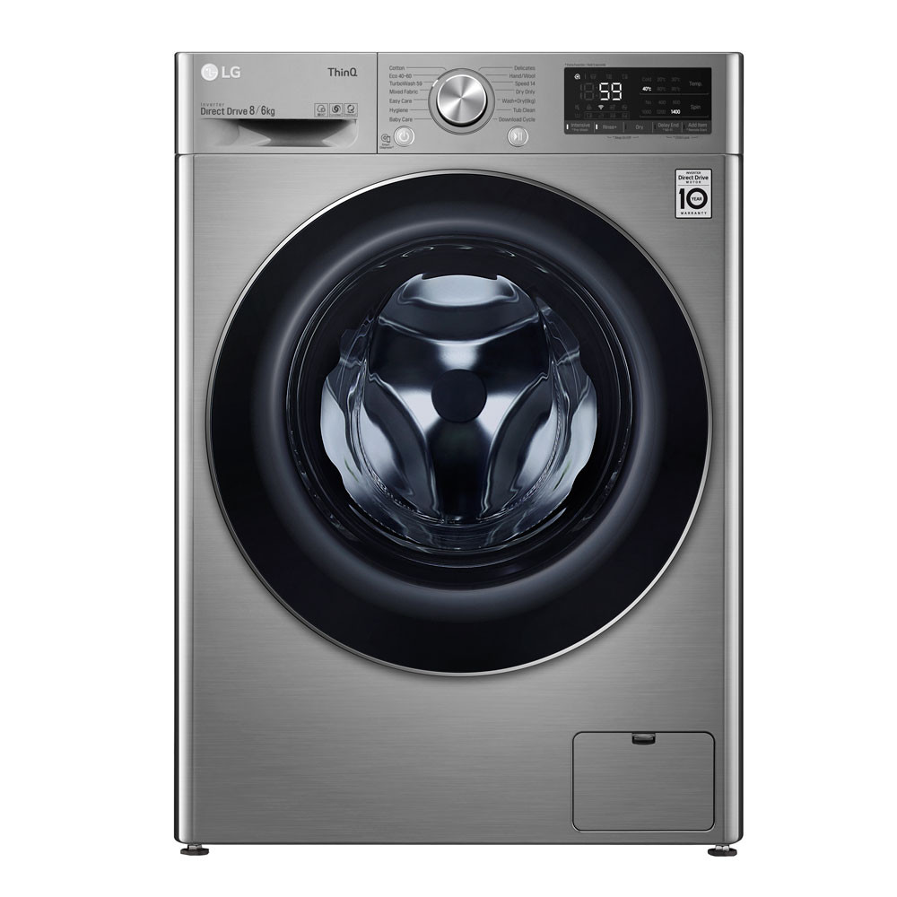 LG V6 FWV686STE TurboWash™ 8kg / 6kg Washer Dryer featured image